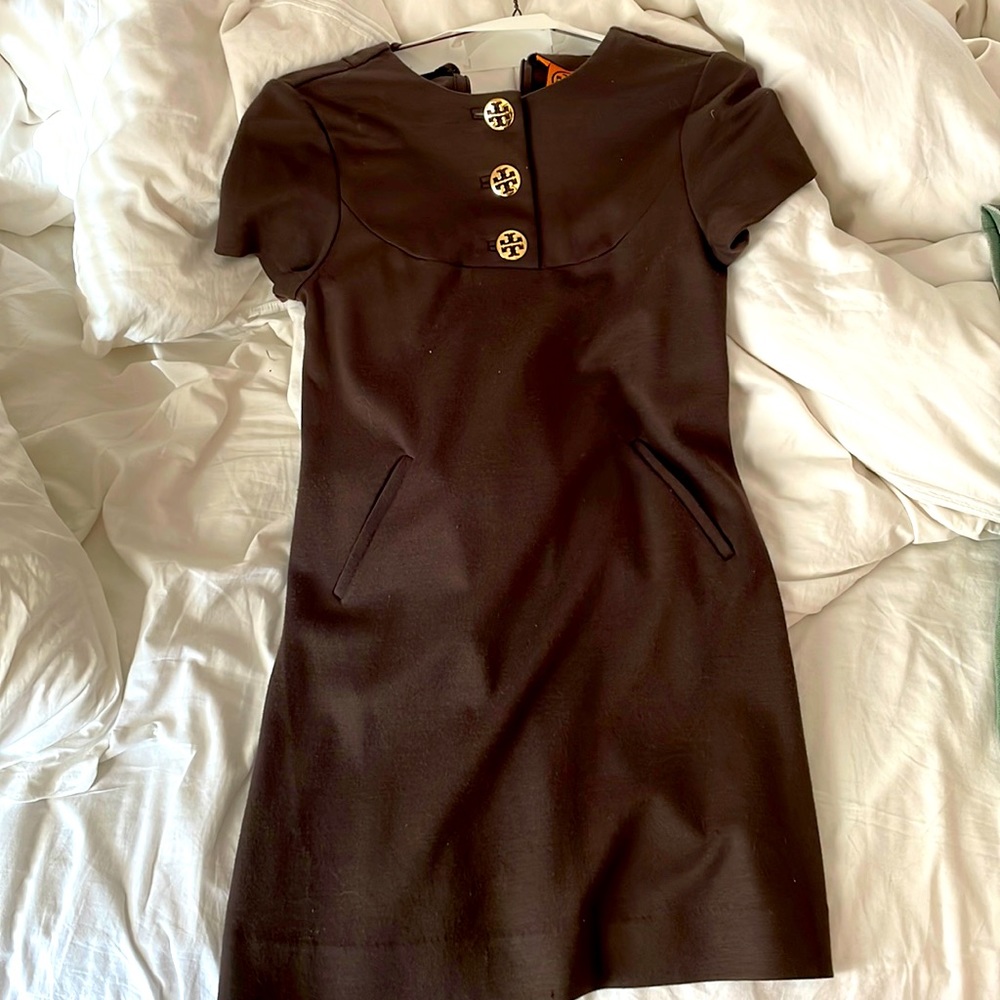 Brown Tory Burch dress